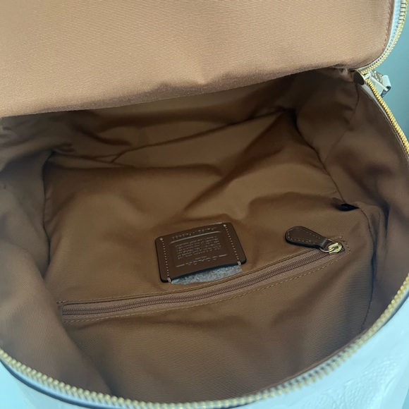 Coach Charlie Backpack In Signature Leather - Picture 6 of 11